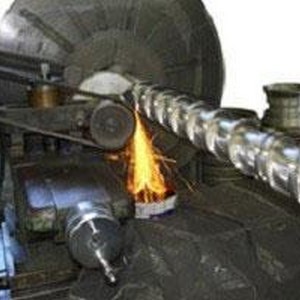 Reforma de cilindro para extrusora