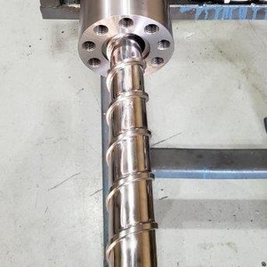 Reforma de cilindro para extrusora dupla rosca